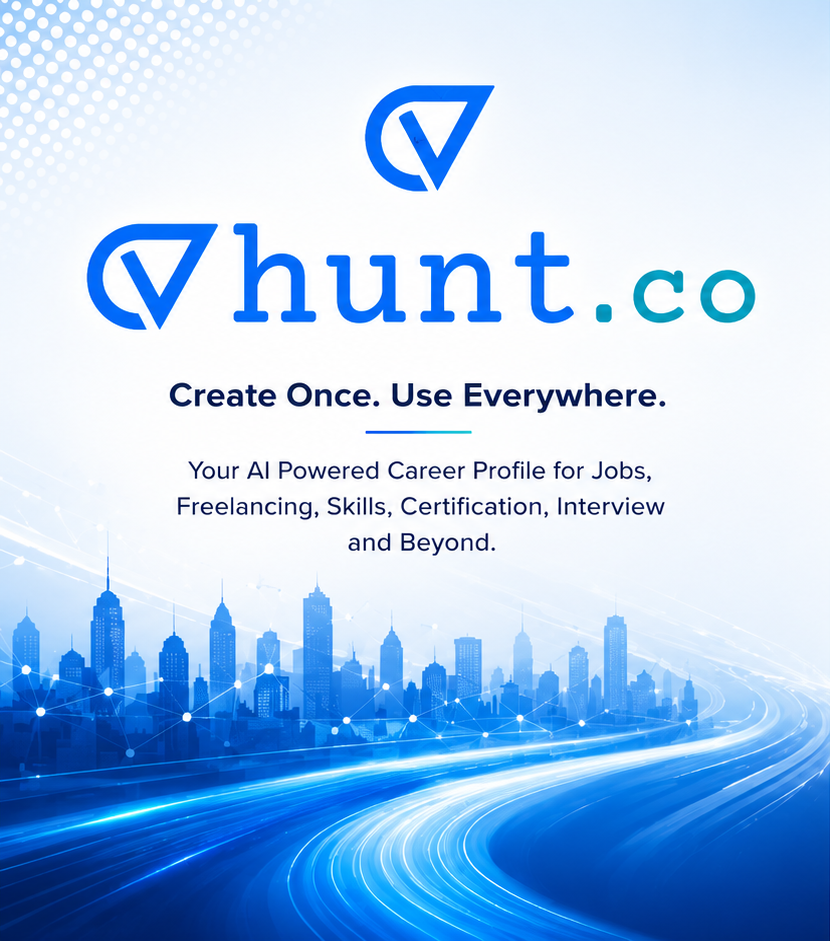CV Hunt — Create Once. Use Everywhere.